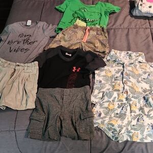 Lot Of 4t Boys Clothes,  4 Shorts And 4 Shirts, Various Brands